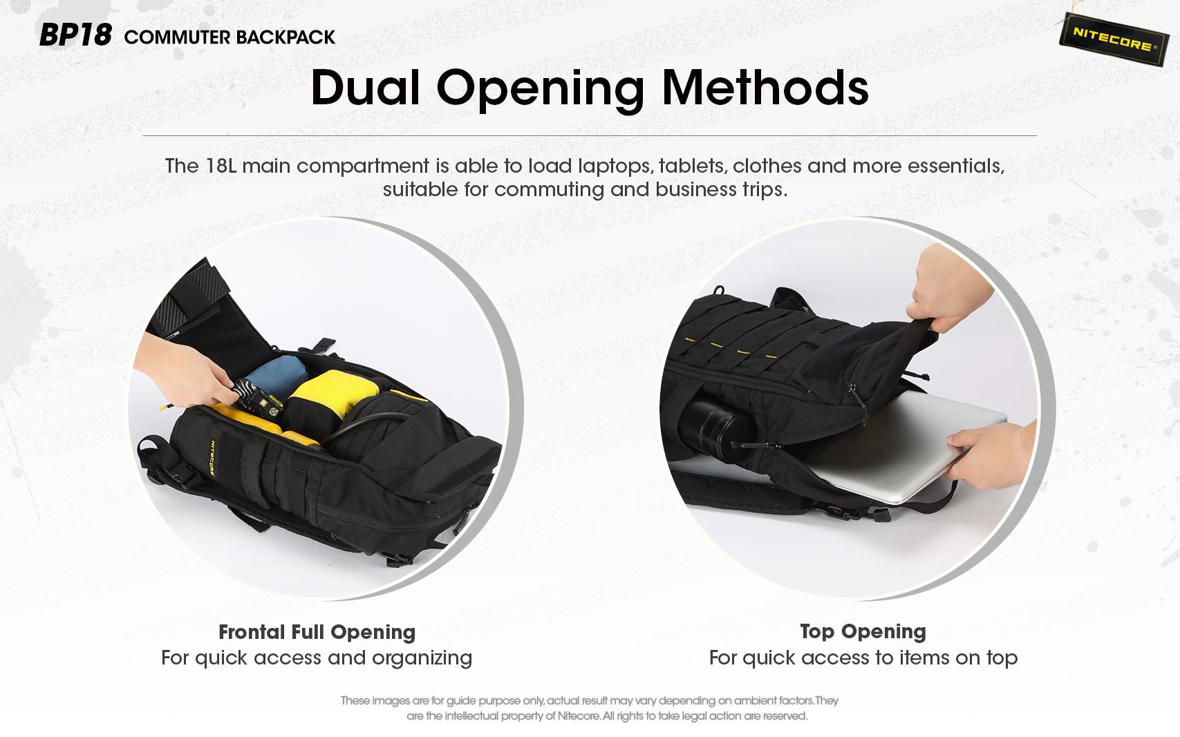 NB BACKPACK/BP18 NITECORE