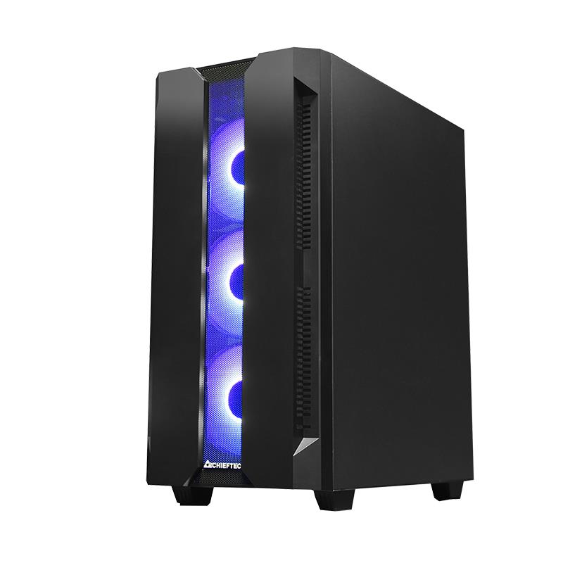 Case CHIEFTEC HUNTER MidiTower Not included ATX MiniITX Colour Black GS-01B-OP