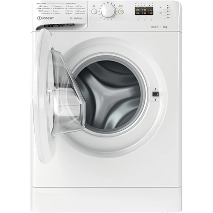 INDESIT | Washing machine | MTWA 71252 W EE | Energy efficiency class E | Front loading | Washing capacity 7 kg | 1200 R