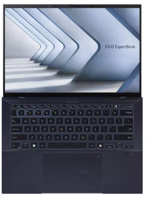 Notebook ASUS ExpertBook B9403CVAR-KM1148X CPU Core 5 120U 1400 MHz 14" 2880x1800 RAM 16GB LPDDR5x SSD 512GB Intel Graphics Integrated ENG Windows 11 Pro Black 0.99 kg 90NX05W1-M01J00