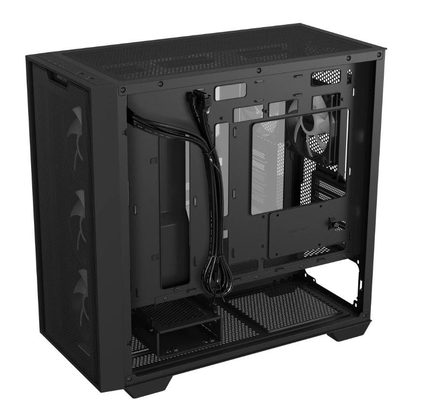 Case ASUS A21 PLUS MidiTower Case product features Transparent panel Not included MicroATX MiniITX Colour Black A21PLUSTGARGBBLACK