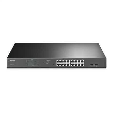 TP-LINK | Switch | TL-SG1218MPE | Web Managed | Rackmountable | Gigabit Ethernet (copper) ports quantity 16 | SFP ports 