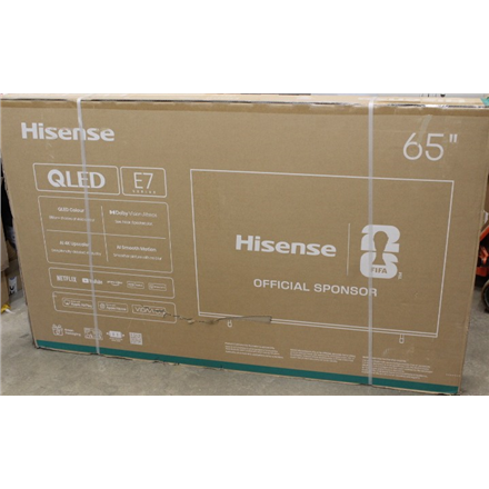 SALE OUT. Hisense 65E7Q 65" (164 cm) UHD QLED Smart TV | SALE OUT. Hisense UHD QLED Smart TV | 65E7Q | 65" | Smart TV | 