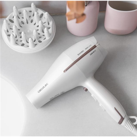 Cecotec Hair Dryer | IoniCare 5300 Maxi Aura | 2200 W | Number of temperature settings 3 | Ionic function | Diffuser noz