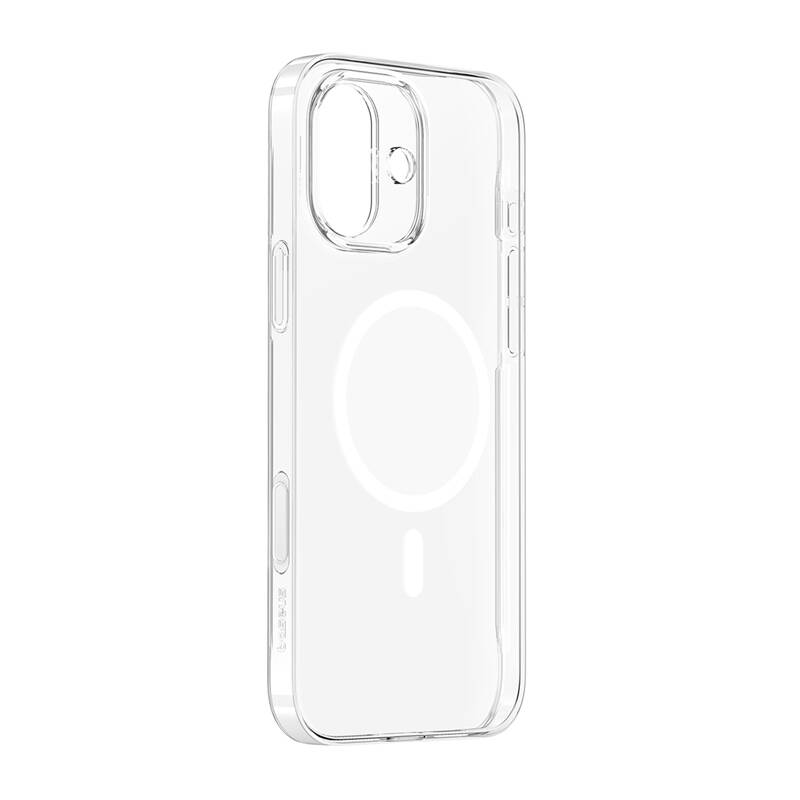 Baseus iP16 TouchButton Magnetic Phone Case (transparent) - Image 1