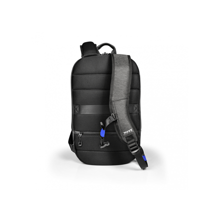 PORT DESIGNS | Laptop Backpack | SAN FRANCISCO | Backpack | Shoulder strap | Grey