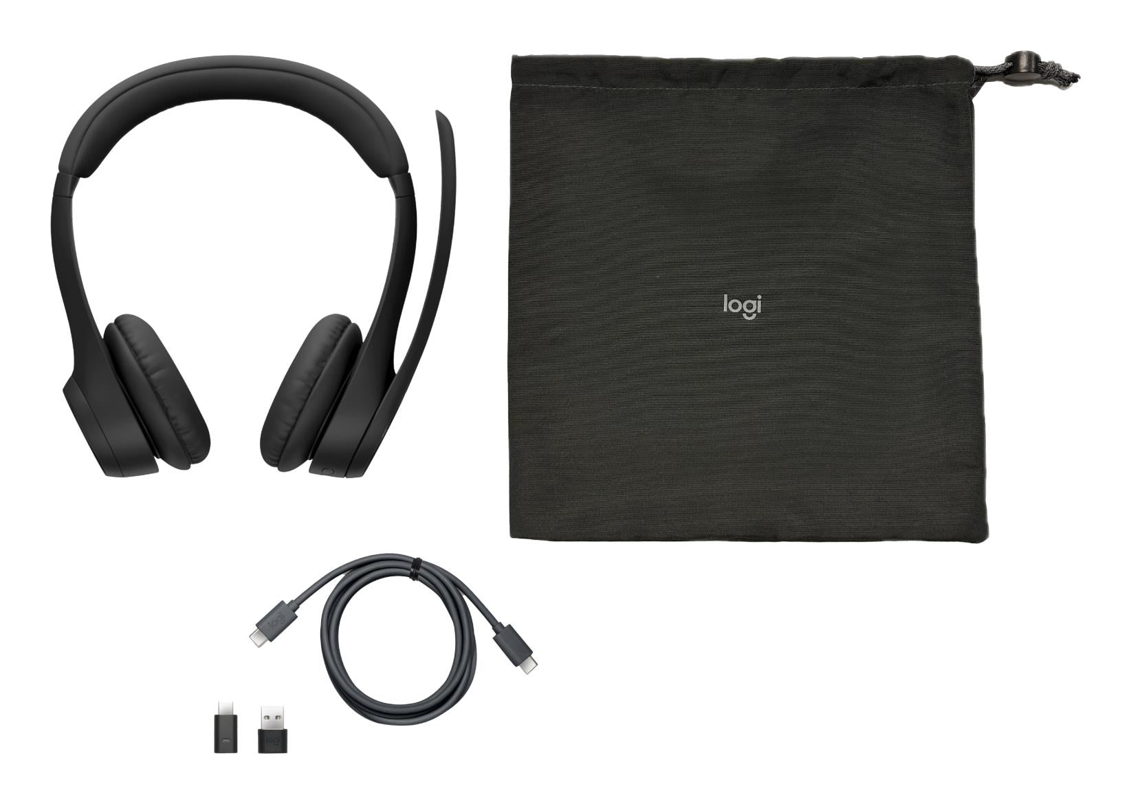 HEADSET ZONE 305/MIDN/BLACK 981-001453 LOGITECH