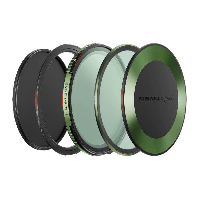 Variable ND/CPL filter kit Freewell Brandon Li 95mm - Image 1