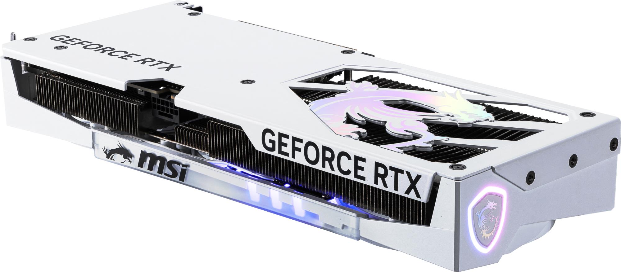 Graphics Card MSI NVIDIA GeForce RTX 5060 Ti 16 GB GDDR7 128 bit PCIE 5.0 16x Triple slot Fansink 1xHDMI 3xDisplayPort 5060TI16GGAMTRIOOCWHITE