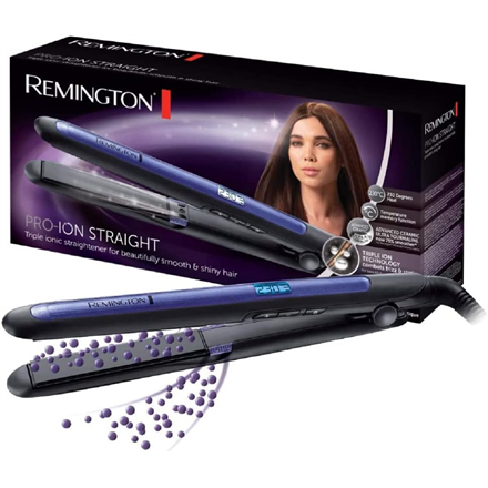 Remington | Pro-Ion Hair Straightener | S7710 | Ceramic heating system | Ionic function | Display Digital | Temperature 