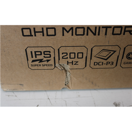 SALE OUT. GIGABYTE GAMING MONITOR 27" G27Q20 | SALE OUT. G27Q20 EK | 27 " | SS IPS | QHD | 200 Hz | 0.5 ms | 2560 x 1440