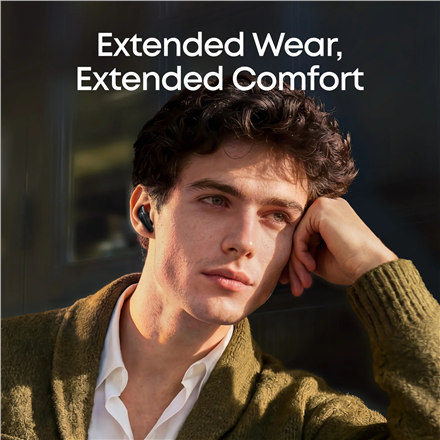 Anker Soundcore True Wireless Earphones | Liberty Buds | Bluetooth | Semi-in-ear | Microphone | Black | Noise canceling 