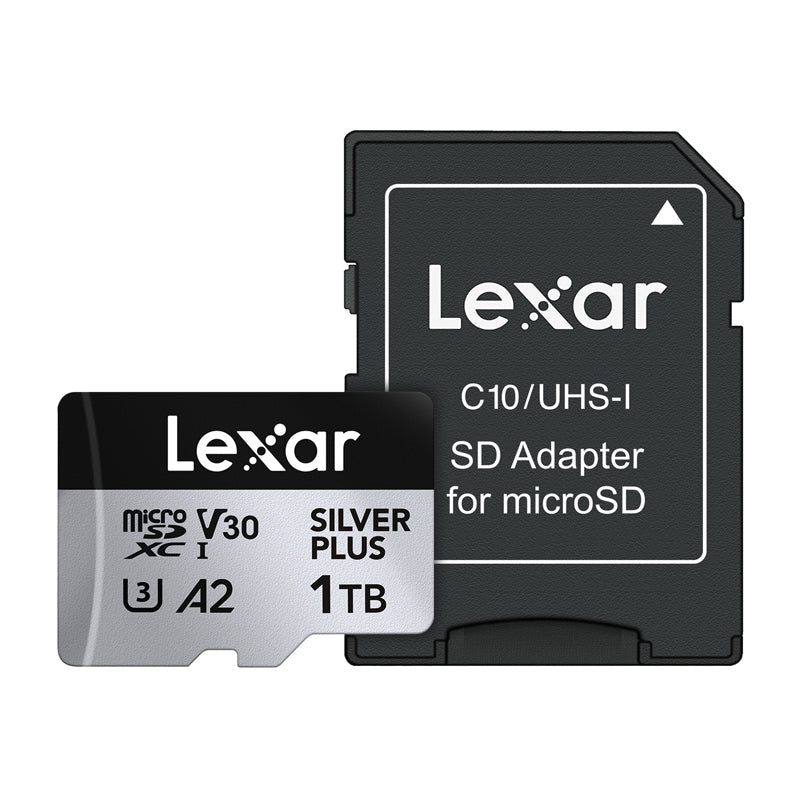 Karta pamięci Lexar High-Performance Silver Plus microSDXC 1TB + adapter - Image 1