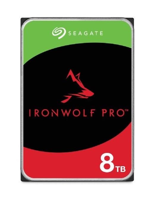 HDD SEAGATE IronWolf Pro 8TB SATA 256 MB 7200 rpm 3,5" ST8000NT001
