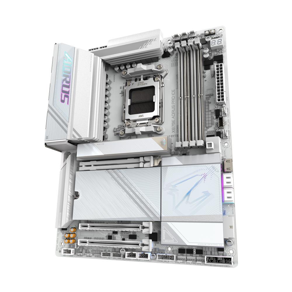 Mainboard GIGABYTE AMD X870E SAM5 ATX Memory DDR5 Memory slots 4 X870EAORUSPROICE1.1
