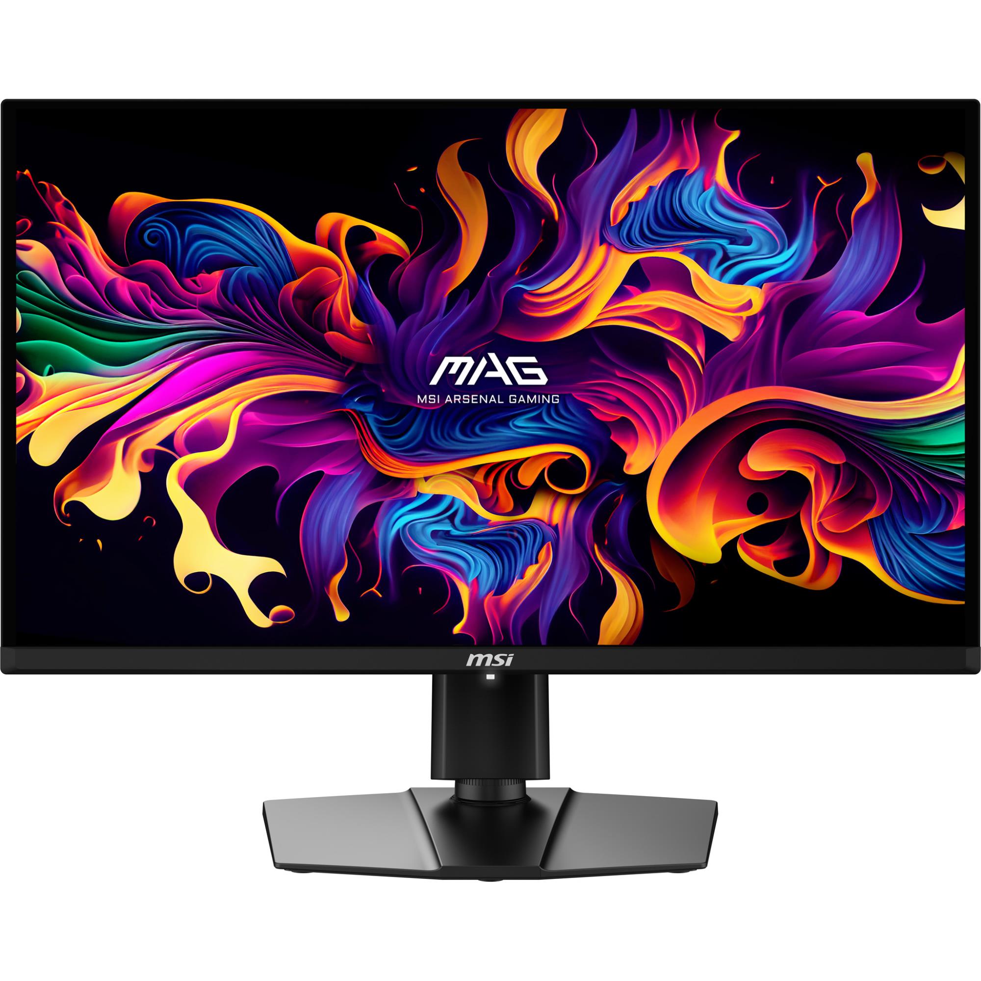 Monitor MSI 26.5" Gaming Panel QD-OLED 2560x1440 16:9 240Hz Matte 0.03 ms Swivel Pivot Height adjustable Tilt Colour Black MAG271QPXQD-OLEDE2