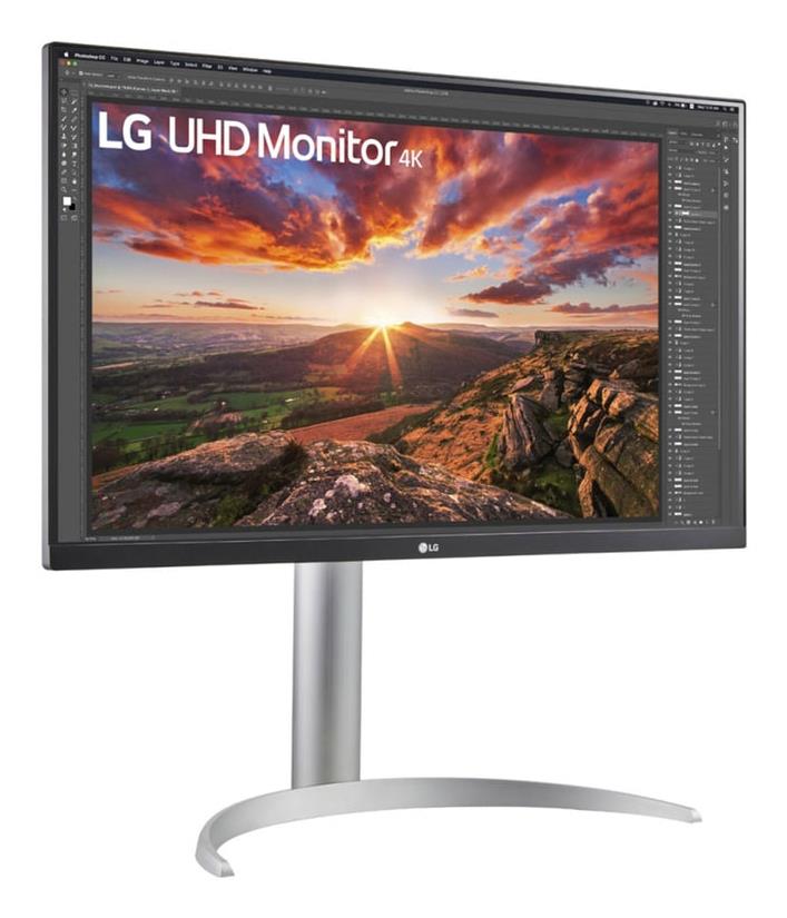LCD Monitor LG 27UP850K-W 27" Gaming Panel IPS 3840x2160 16:9 60 Hz 5 ms Pivot Height adjustable Tilt Colour Black 27UP850K-W