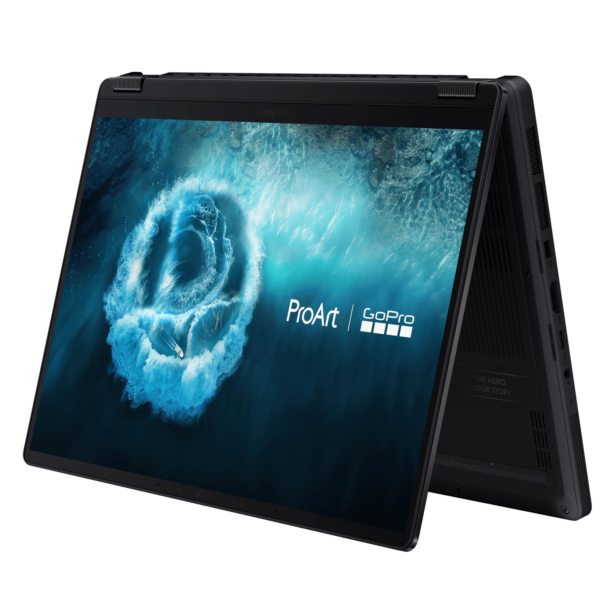 Notebook ASUS ProArt HN7306EAC-LX041X GoPro Edition Copilot+ PC CPU AMD RyzenT AI Max+ 395 3 GHz 13.3 " 2880 x 1800 pixels Yes RAM 128 GB LPDDR5x-SDRAM SSD 1000 GB On-board graphics Yes OS installed Windows 11 Pro Colour Black Weight 1.39 kg
