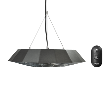 TunaBone | Electric Ceiling Infrared Patio Heater | TB2068C-01 | Patio heater | 2000 W | Number of power levels 1 | Suitable for rooms up to 20 m² | Black | IP45