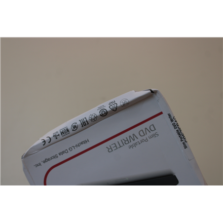 SALE OUT. H.L Data Storage Ultra Slim Portable DVD-Writer | GP57EB40 | Interface USB 2.0 | DVD±R/RW | CD read speed 24 x