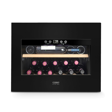 Caso | Wine Cooler | WineDeluxe E 18 | Energy efficiency class G | Built-in | Bottles capacity 18 bottles | Cooling type