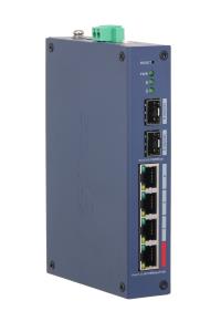 Switch DAHUA CHS4206-4ET-90 Switch type Managed Switch layer L2 Form factor Desktop 4xRJ-45 ports RJ-45 Ports Type Fast Ethernet (10/100) 4xFast Ethernet (copper) ports quantity Power over Ethernet (PoE) Yes Total Power over Ethernet (PoE) budget 90 W