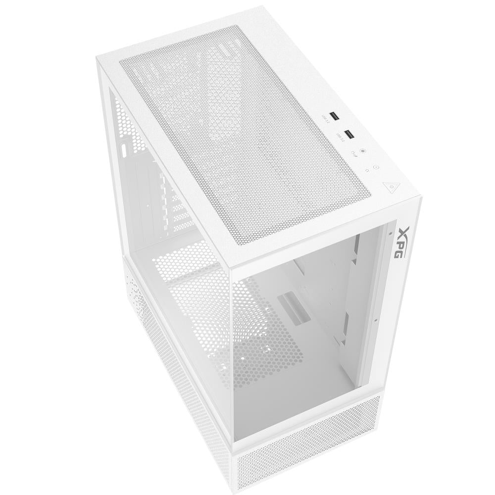 Case ADATA INVADER X MINI MidiTower Case product features Transparent panel ATX MicroATX MiniITX Colour White INVADERXMINIMT-WHCWW
