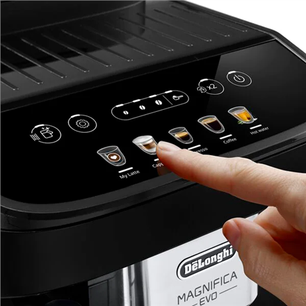 Delonghi | Automatic Coffee Maker | ECAM290.61.B Magnifica Evo | Pump pressure 15 bar | Built-in milk frother | Automati