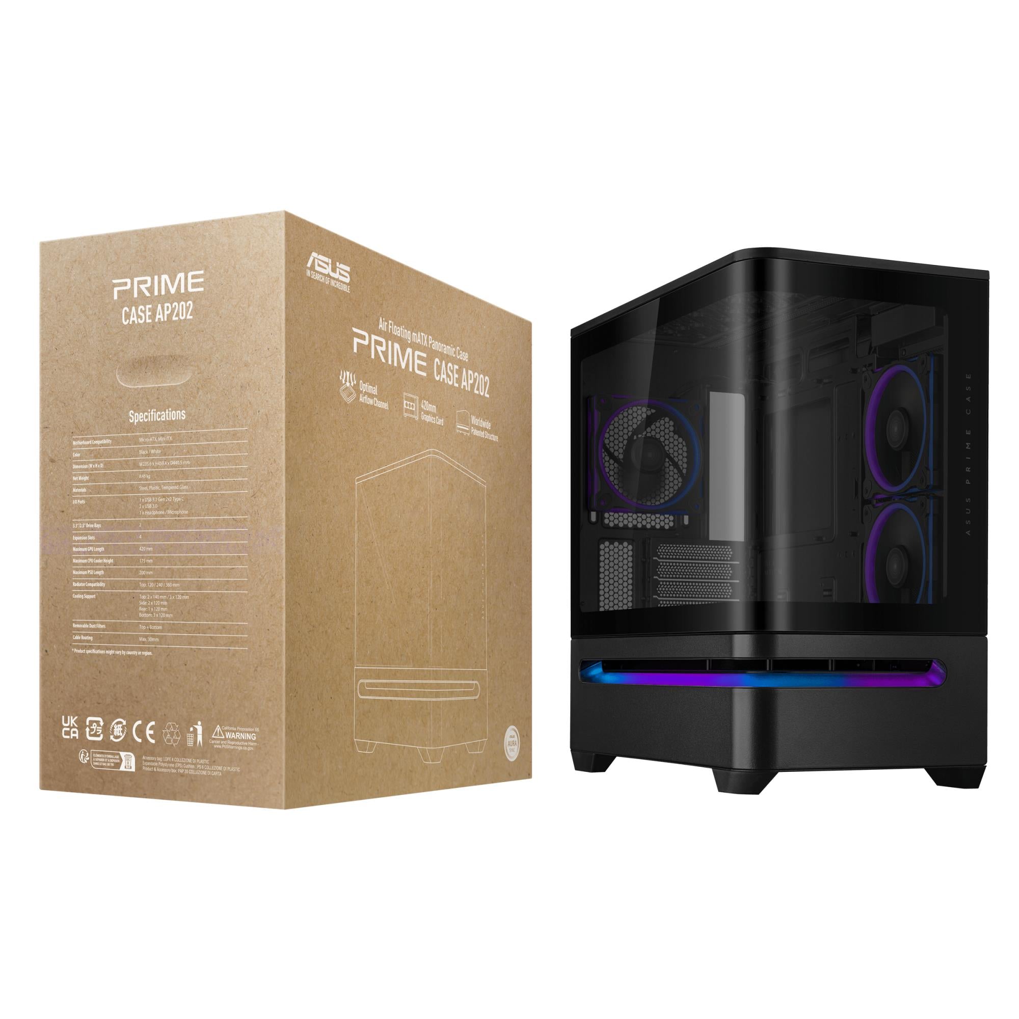 ASUS PRIME AP201 TG Cases