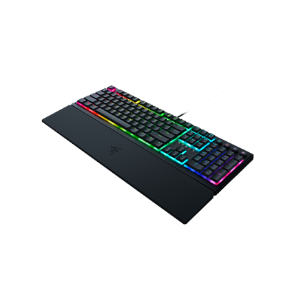 Razer | Ornata V3 | Gaming Keyboard | Wired | RGB LED light | Cyrillic | Razer Mecha-Membrane | Black