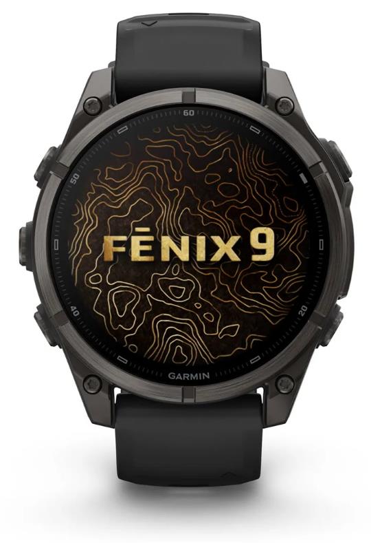 SMARTWATCH FENIX 9/CARB. GRAY 010-04762-11 GARMIN