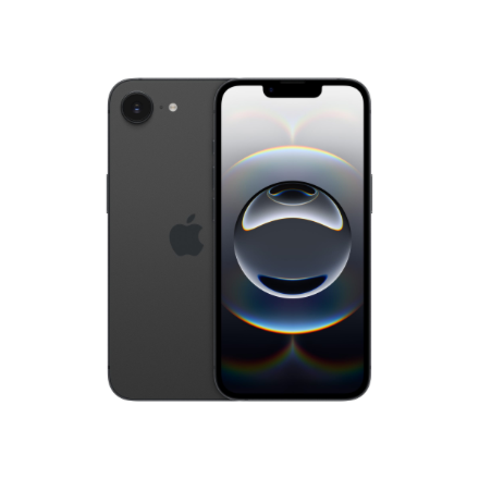 Apple | iPhone 16e | Black | 6 " | Super Retina XDR | 2532 x 1170 pixels | Apple A18 | Internal RAM 8 GB | 128 GB | Dual