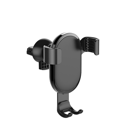 ColorWay | Metallic Gravity Holder For Smartphone | Adjustable | Clamp | Black | Fixation of the smartphone in one motio