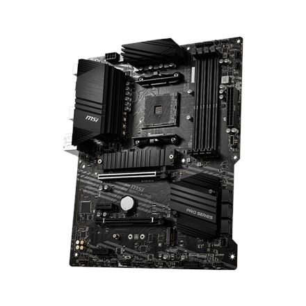 MSI | B550-A PRO | Processor family AMD | Processor socket AM4 | DDR4 DIMM | Memory slots 4 | Supported hard disk drive 