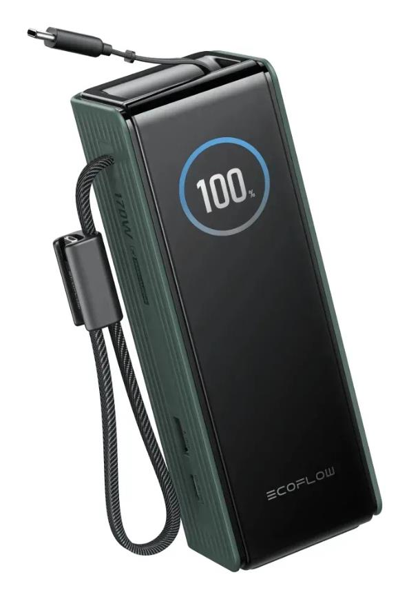 POWER BANK USB 25000MAH RAPID/170W GREEN 5023001036 ECOFLOW