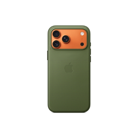 Apple Back cover | Apple | iPhone 17 Pro Max | Silicone | Green | TechWoven Case with MagSafe