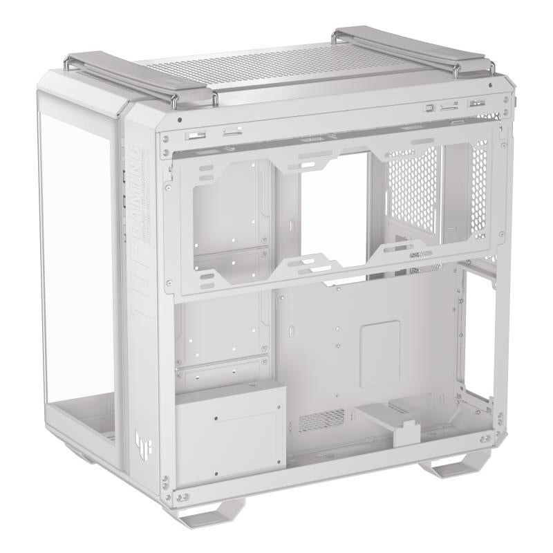 Case ASUS TUF Gaming GT502 Horizon MidiTower Case product features Transparent panel Not included ATX MicroATX MiniITX Colour White TUFGAMGT502HORIZONWHT