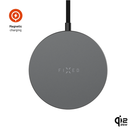 Fixed MagPad Slim wireless charger with Qi2.2, MagSafe support