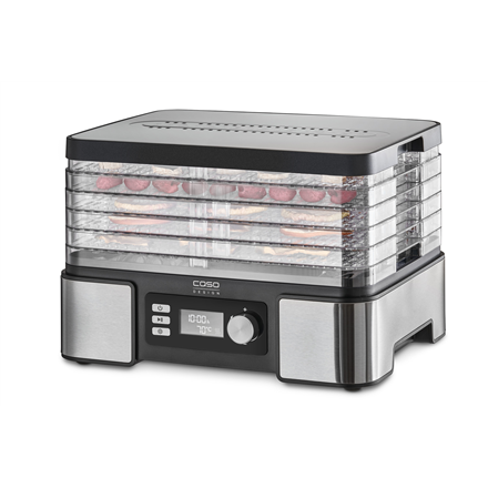 Caso | Food Dehydrator | DH 450 | Power 370-450 W | Number of trays 5 | Temperature control | Integrated timer | Black/S
