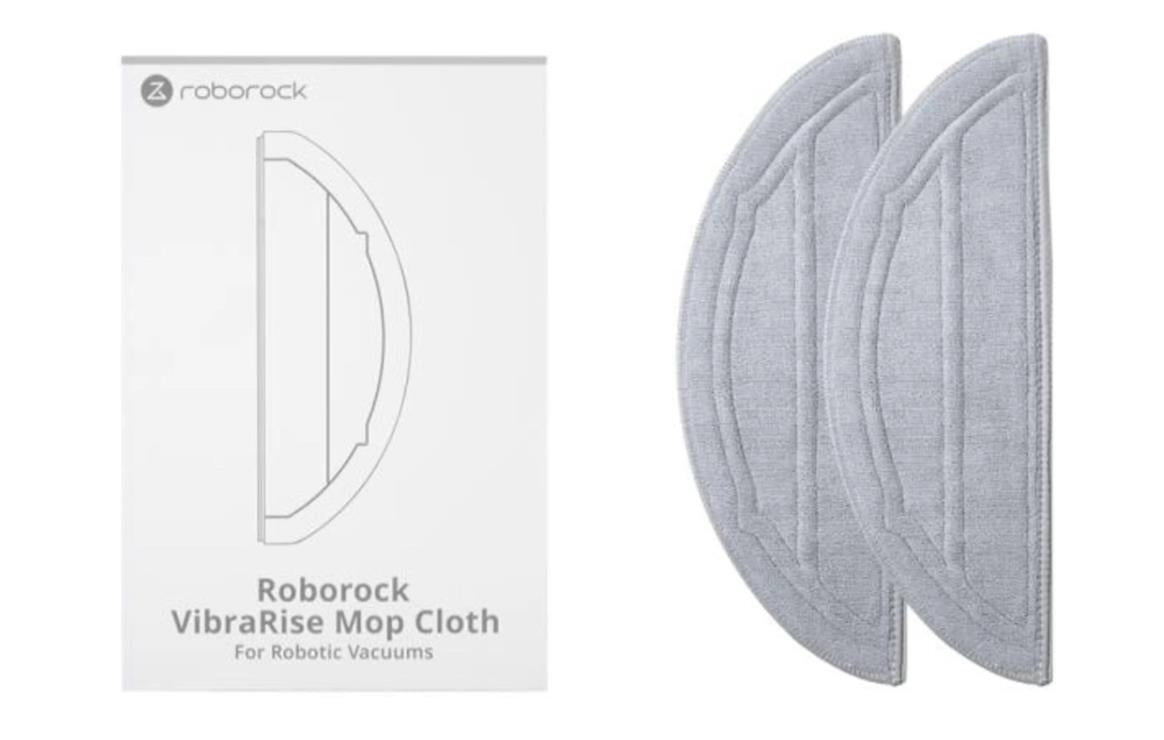 Vacuum Cleaner Accessory ROBOROCK Map Cloth Vibrarise Grey For S8 Pro/S8 Pro+/Q10 VF/Q10 VF+ 8.02.0436