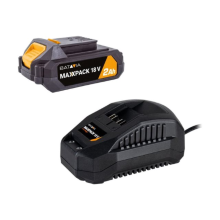 Batavia B.V. | Starter Set with 2.0Ah Battery and 2.4A Charger - 18V