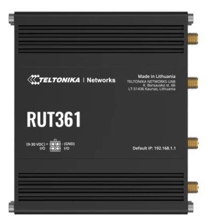 Wireless Router TELTONIKA Router Mesh IEEE 802.11 b/g IEEE 802.11n 2x10/100M LAN \ WAN ports 2 4G RUT361
