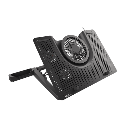 GENESIS Laptop cooling pad, OXID 550 15.6-17.3 5 FANS, LED LIGHT, 1 USB | Genesis | Laptop cooling pad, OXID 550 | Black