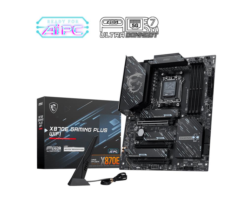 Mainboard MSI AMD X870E SAM5 ATX Memory DDR5 X870EGAMINGPLUSWIFI