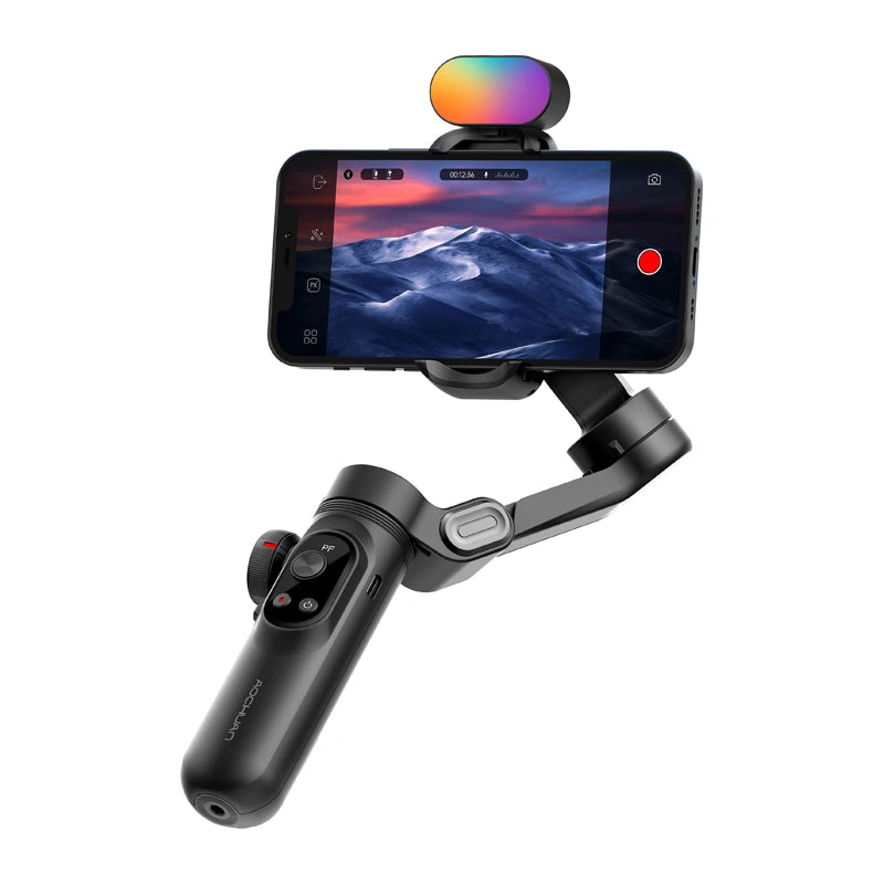 AOCHUAN X Pro Gimbal with RGB Lighting (Black) - Image 2