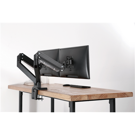 Digitus Desk Mount | DA-90427 | Adjustable Height, Rotate, Tilt, Swivel | 15-35 " | Maximum weight (capacity) 2x15 kg | 
