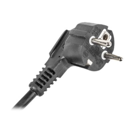 Lanberg Power Distribution unit (PDU) 19" 1U 16A 2m 7X Schuko oulets | PDU-07F-0200-BK