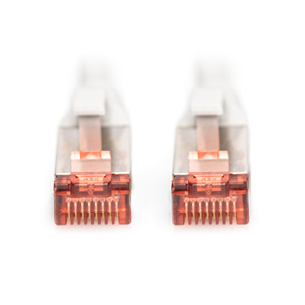 Digitus CAT 6 S/FTP | Patch cord | Length 1 m | Grey