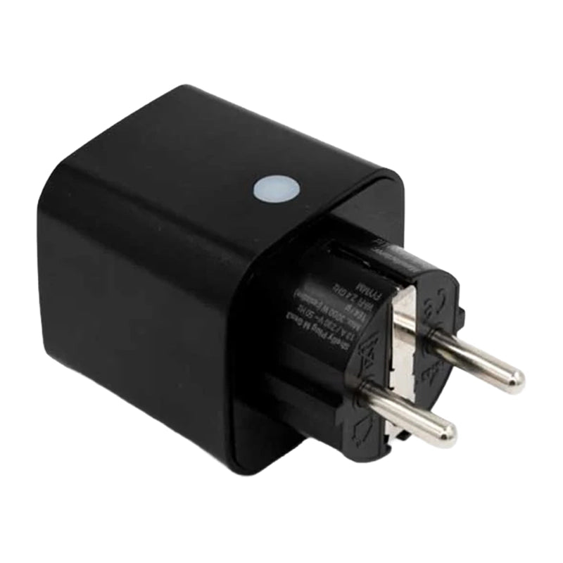 Shelly Plug M Gen3 Smart Outlet (Black) - Image 1