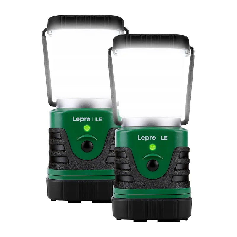 LEPRO 3300008-2 Camping Lamp, 4400mAh, 2-Pack - Image 2